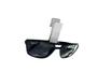 Imagem de 2 Clips Porta Óculos modelo Tesla Veicular Quebra Sol Branco