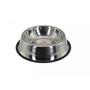 Imagem de 2 Comedouro Inox Pote Filhote Cães Gato Antiderrapante 240ml