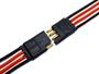 Imagem de 2 Conector 2 Vias e um 4 via com Fio 4,0 MM Conectores Caixa
