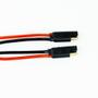 Imagem de 2 Conectores 2 Vias com Fio 4,0 mm e um 4 vias Fio de 1,5 mm