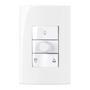 Imagem de 2 Conjunto Controle para Ventilador de Teto Universal Bc 127v Margirius Sleek Branco