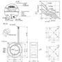 Imagem de 2 Cooler Fan 109P0424H6D23 24V 0.07A 3L 3P 40X40X20MM Fanuc