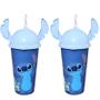 Imagem de 2 Copo do Lilo Stitch 500ml com Orelhas 500ml Disney