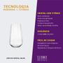 Imagem de 2 Copos De Cristal Para Long Drink 440 Ml Sandra Bohemia