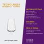 Imagem de 2 Copos De Cristal Para Vinho Branco 380 Ml Sandra Bohemia