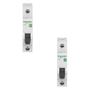 Imagem de 2 Disjuntores Easy9 40A Curva C 3kA Schneider 127/220V