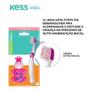 Imagem de 2 Escovas Dentais Infantil Steps C/ Capa Protetora Kess