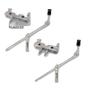 Imagem de 2 Extensor Girafa Prato De Bateria Com Clamp Torelli Ta160