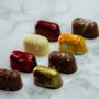 Imagem de 2 Formas Mini Trufa Alongada BWB Com 3 Partes Para Chocolate Bombom Gourmet
