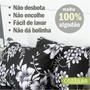 Imagem de 2 Fronhas Avulsas Para Travesseiro Malha Estampada 100% Algodão Toque Macio Com Zíper-COZZILAR