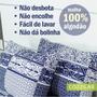 Imagem de 2 Fronhas Avulsas Para Travesseiro Malha Estampada 100% Algodão Toque Macio Com Zíper-COZZILAR