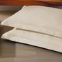 Imagem de 2 Fronhas Percal 400 Fios com 4 Abas 50 x 70 cm Extra Macio