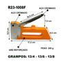 Imagem de 2 Grampeador Pistola Rápida Com Trava De Segurança 13/4-6-8