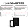 Imagem de 2 interruptor simples e 1 tomada 10A Preto Fosco Fame