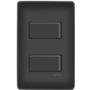 Imagem de 2 Interruptores Simples Distanciadas de 16A/250V - 4050 - FAME