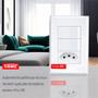 Imagem de 2 Interruptores Simples E Tomada 2p+t 20a/250v Evidence Kit C/2un