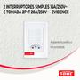 Imagem de 2 Interruptores Simples E Tomada 2p+t 20a/250v Evidence Kit C/2un