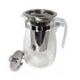 Imagem de 2 Jarra Chaleira Bule De Vidro Com Infusor De Chá Inox 900ml