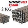 Imagem de 2 Kg Eletrodo Solda Revestido Aço 6013 2,50Mm Ômega