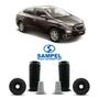 Imagem de 2 Kit Batedor Batente Dianteiro Chevrolet Prisma 2013 A 2018