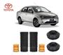 Imagem de 2 Kit Batente Coifa Coxim Dianteiro Toyota Etios Sedan 2012 2013 2014