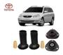 Imagem de 2 Kit Batente Coifa Coxim Dianteiro Toyota Fielder 2003 2004 2005 2006