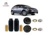 Imagem de 2 Kit Batente Coxim Rolamento Prato Dianteiro Citroen C4 2007 2008 2009