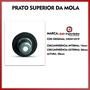 Imagem de 2 Kit Calço Prato Mola Superior Amortecedor Dianteiro Santana 1999 2000 2001 2002 2003 2004 2005 06