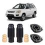 Imagem de 2 Kit Coxim Amortecedor Traseiro Sportage 2005 2006 2007 08