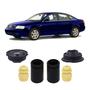 Imagem de 2 Kit Coxim Batente Coifa Dianteiro Audi A6 1999 00 01 02 03