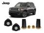 Imagem de 2 Kit Coxim Batente Coifa Dianteiro Jeep Renegade 2015 2016 2017 2018