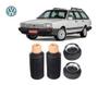 Imagem de 2 Kit Coxim Batente Coifa Dianteiro Vw Quantum Quadrada 1992 1993 1994