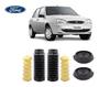 Imagem de 2 Kit Coxim Batente Coifa Do Amortecedor Traseiro Ford Fiesta 1999 2000 2001 Pronta Entrega