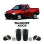 Imagem de 2 Kit Coxim Batente Dianteiro Corsa Pick-Up 02 03