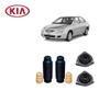 Imagem de 2 Kit Coxim Batente Dianteiro Kia Cerato 2005 2006 2007 2008