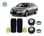 Imagem de 2 Kit Coxim Rolamento Batente 55mm Dianteiro Jetta 2008 2009 2010