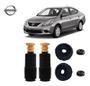 Imagem de 2 Kit Coxim Rolamento Batente Coifa Dianteiro Nissan Versa 2016 2017 2018