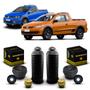 Imagem de 2 Kit Coxim Suporte Rolamento Batente Coifa Dianteiro Volkswagen Saveiro 2008 2009 2010 2011 2012 2013 2014 2015 2016