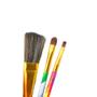 Imagem de 2 Kit de pincéis arco-íris macio para maquiagem com 5 unidades cada novidade