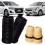 Imagem de 2 Kit Dianteiro Batente Coifa Chevrolet Onix Prisma Joy Plus
