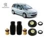 Imagem de 2 Kit Do Amortecedor Coxim Rolamento Batente Coifa Dianteiro Peugeot 206 Sw 1.0 2001 2002 2003 Pronta Entrega