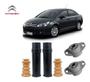 Imagem de 2 Kit Do Amortecedor Traseiro Coxim Batente Coifa Citroen C4 Pallas 2004 05 06 07 08 09 2010/...