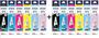 Imagem de 2 kit epson 673 com 6 refil de tinta 673 70ml (2 refil de cada cor p/l800l805l810l1800