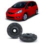 Imagem de 2 Kit Prato Calço Superior Mola Amortecedor Dianteiro Honda Fit 2003 2004 2005 2006 2007 2008 2009 2010 2011 2012 13 14