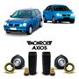 Imagem de 2 Kit Suporte Rolamento Original Axios Amortecedor Dianteiro Volkswagen Polo 2002 2003 2004 2005 2006