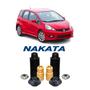 Imagem de 2 Kits Com Rolamento Dianteiro Nakata Honda Fit 2004 2005 06