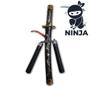 Imagem de 2 Kits Ninja Espada Katana Nunchako Shuriken Infantil Samura