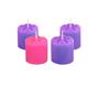 Imagem de 2 Kits Velas Advento Várias Cores Coroa Advento 3 Candelabro