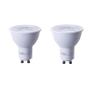 Imagem de 2 Lampada Led Dicroica Mr16 6W 3000k Branco Quente Lup06