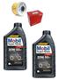 Imagem de 2 Litros Óleo Mobil Preto 4t Super Moto 20w50 Mineral + Filtro De Oleo Original Honda Cbx 250 Twister Falcon Tornado Sahara Xlx 250 350